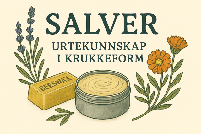 Salver - urtekunnskap i krukkeform