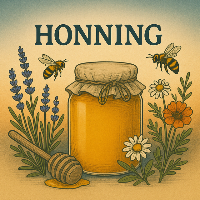 Honning fra Froste Urtegård - Søt smak av blomster og bier