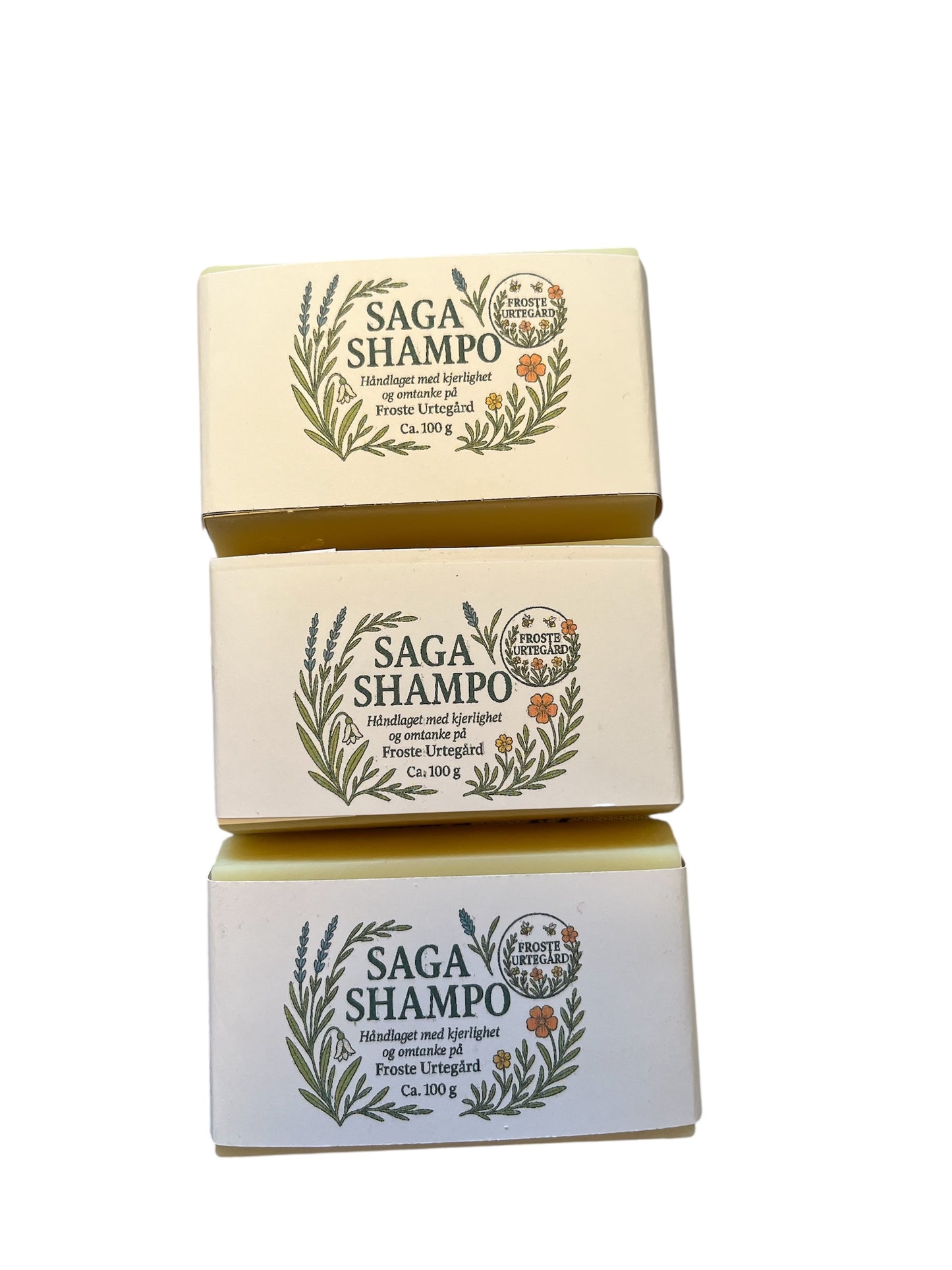 Saga Shampobar, Naturlig hårpleie i fast form