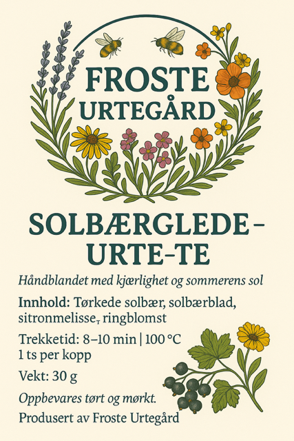 Solbærglede - en kopp sommer på sitt beste